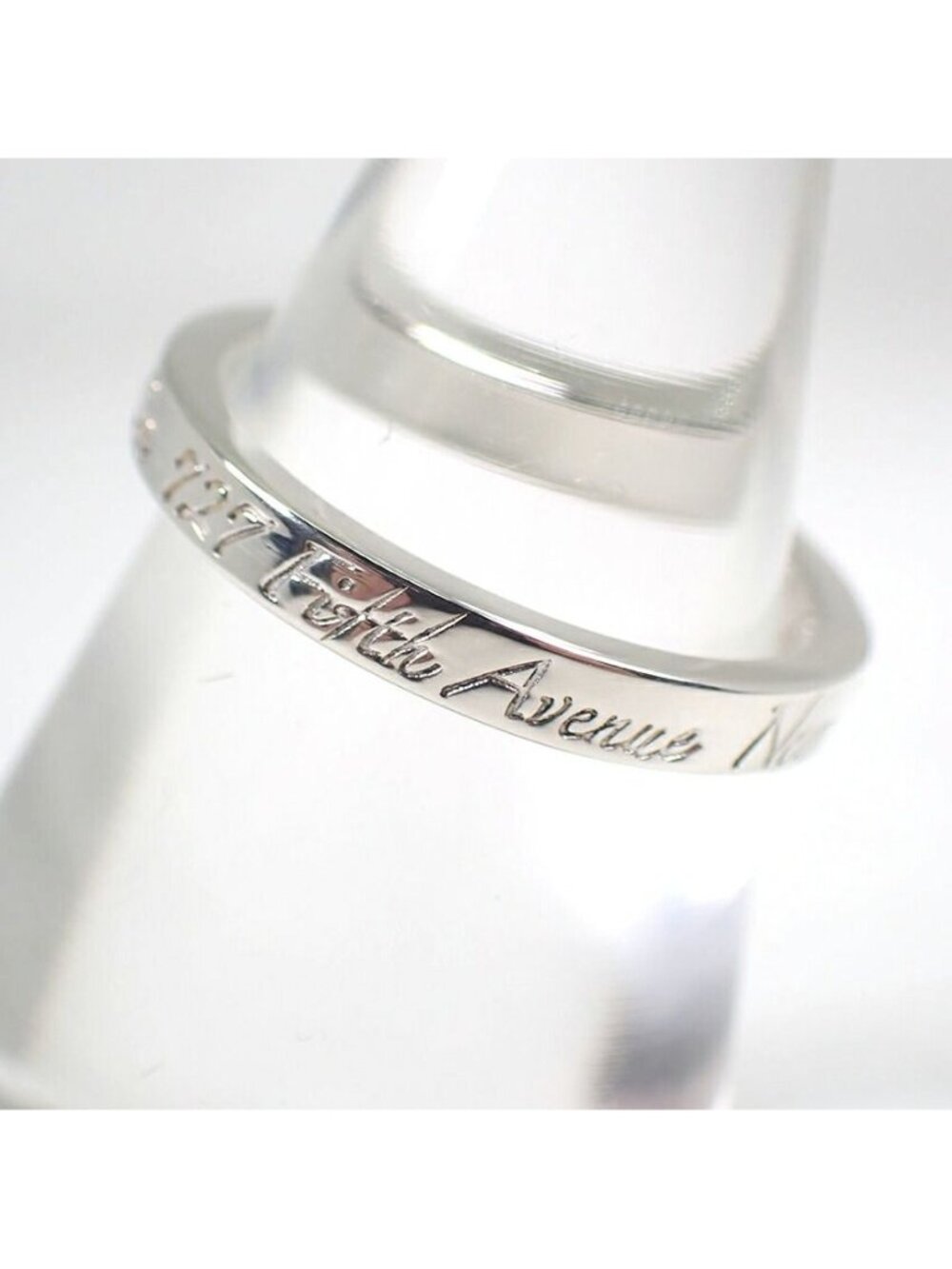 Tiffany & Co 925 Notes Narrow Ring - Picture 4 of 12